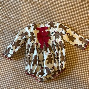 Pink Chicken Baby Girl Gingerbread Bubble